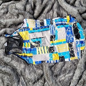 BLUSH Apperal Size Large Tang top laser back